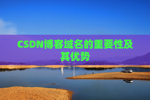 CSDN博客域名的重要性及其优势